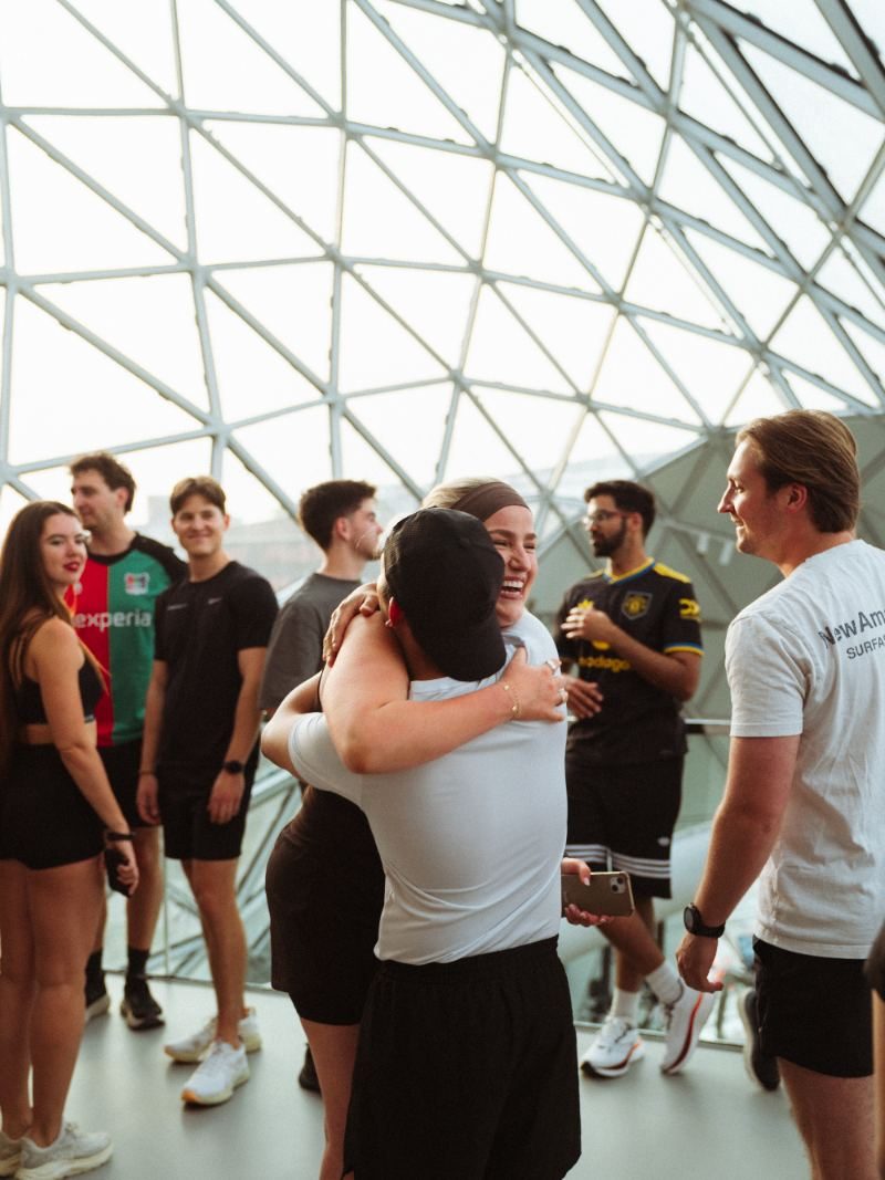 MANA members training together at the club